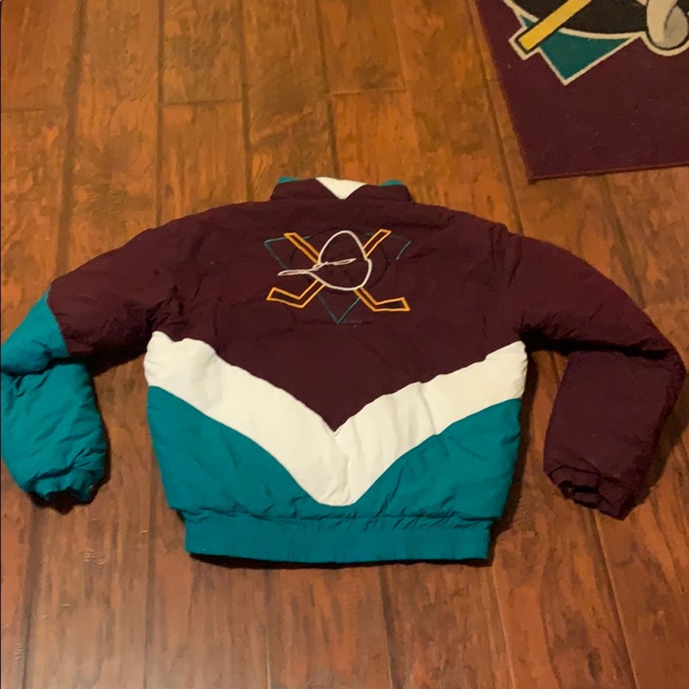 Retro Mighty Ducks winter coat
